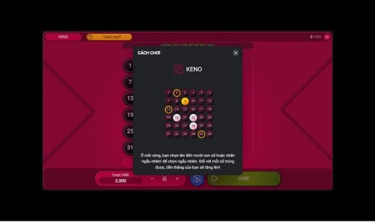 Hướng Dẫn Chơi Keno Xoso66 Chắc Thắng Cho Người Mới Bắt Đầu 2 Cách chơi game nhanh Keno Xoso66