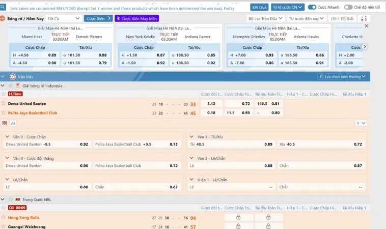 Cá Cược Bóng Rổ Xoso66 Bùng Nổ Đam Mê Ghi Điểm Thắng Lớn 2 Giao diện cá cược Bóng Rổ Xoso66